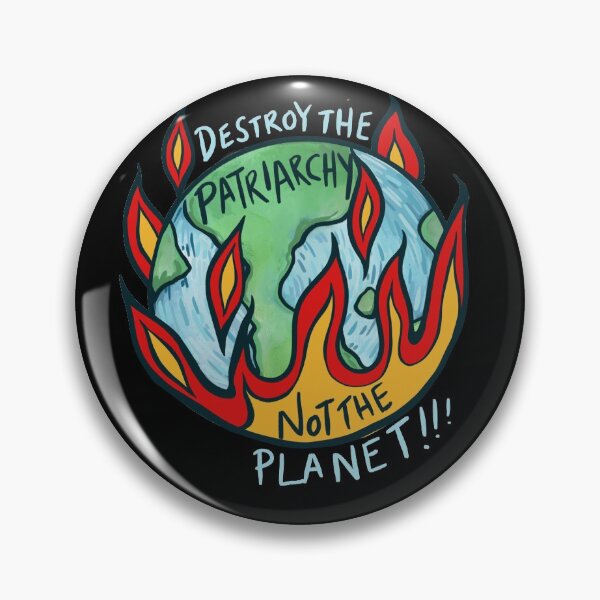 Item preview, Destroy the patriarchy not the planet designed and sold by FrictionMaxxing.