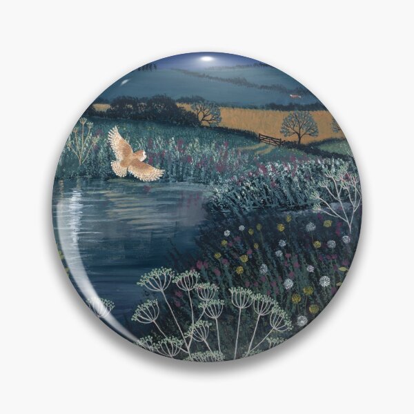 Item preview, Over Moonlit Pool designed and sold by Jo Grundy.