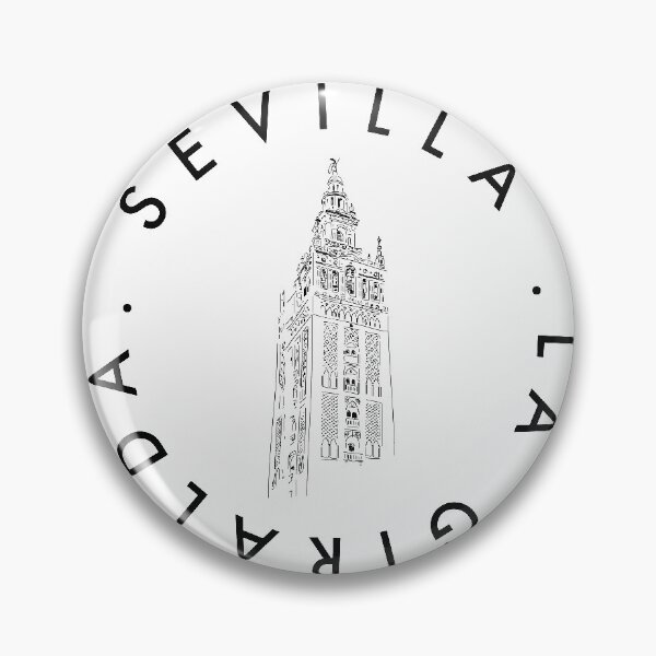 Item preview, La Giralda - Sevilla - Circle - Tipography  designed and sold by Tropical Blood.