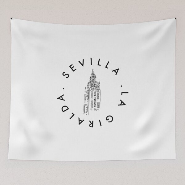 Item preview, La Giralda - Sevilla - Circle - Tipography  designed and sold by Tropical Blood.