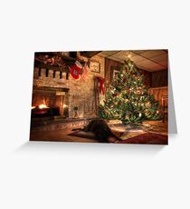 Waiting for Santa Greeting Card
