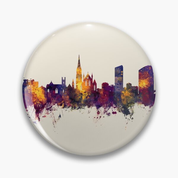 Item preview, Limerick Ireland Skyline designed and sold by ArtPrints.
