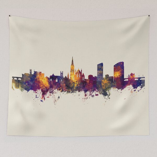 Item preview, Limerick Ireland Skyline designed and sold by ArtPrints.