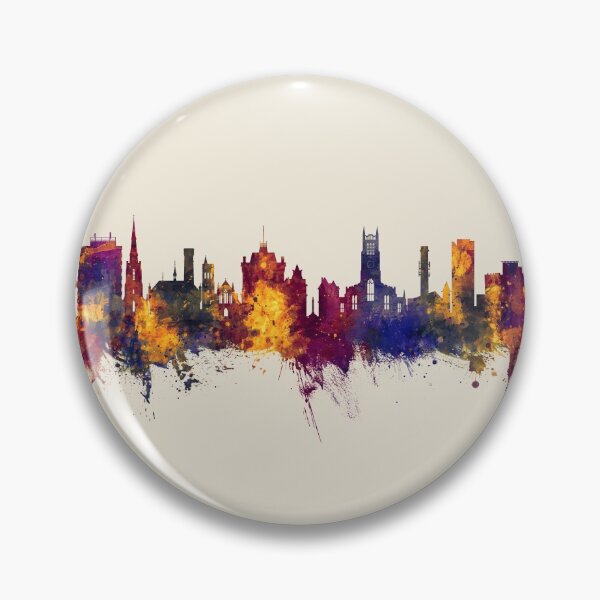 Item preview, Huddersfield England Skyline designed and sold by ArtPrints.