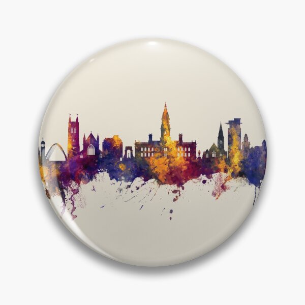 Item preview, Bolton England Skyline designed and sold by ArtPrints.