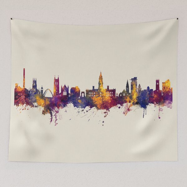 Item preview, Bolton England Skyline designed and sold by ArtPrints.
