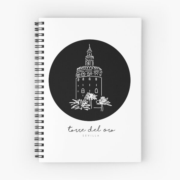 Item preview, Torre del Oro - Sevilla - Black & White - Minimalist Design  designed and sold by Tropical Blood.