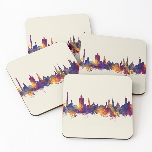 Item preview, Bielefeld Germany Skyline designed and sold by ArtPrints.