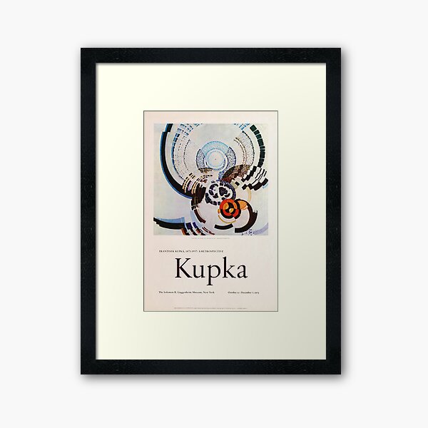Item preview, Frank Kupka Exhibition poster 1975 designed and sold by DejaVuStudio.