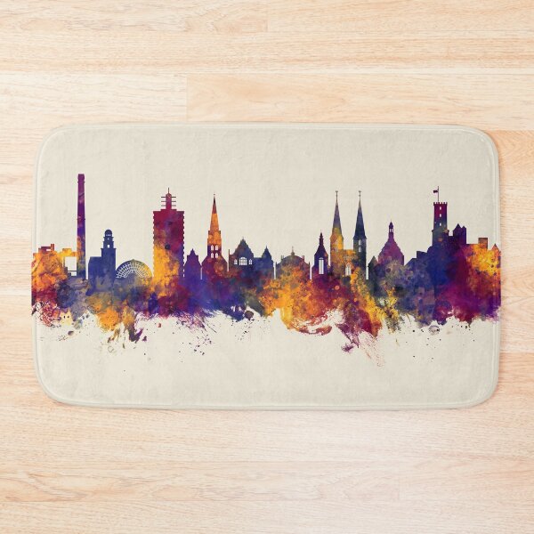 Item preview, Bielefeld Germany Skyline designed and sold by ArtPrints.