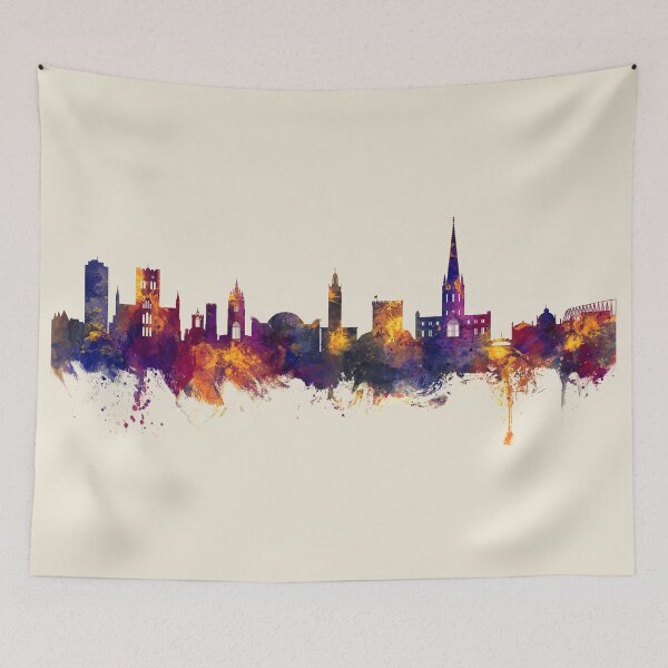 Item preview, Norwich England Skyline designed and sold by ArtPrints.
