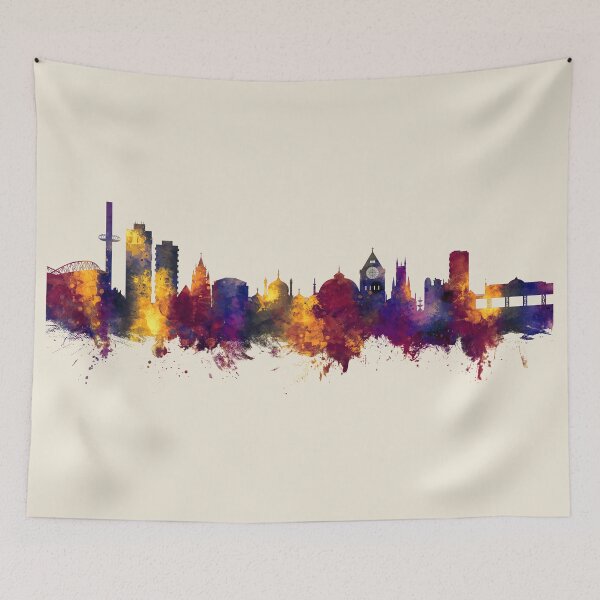 Item preview, Brighton England Skyline designed and sold by ArtPrints.