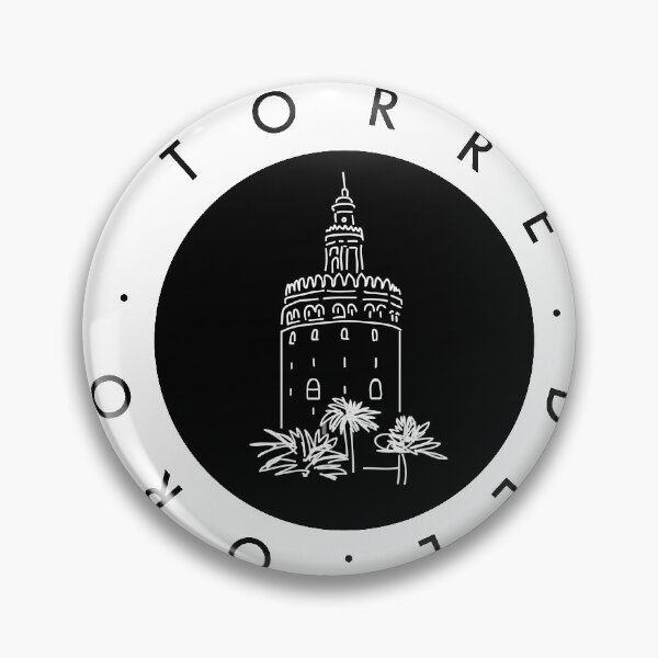 Item preview, Torre del Oro - Sevilla - Tipo - Circle - Minimalist Design  designed and sold by Tropical Blood.
