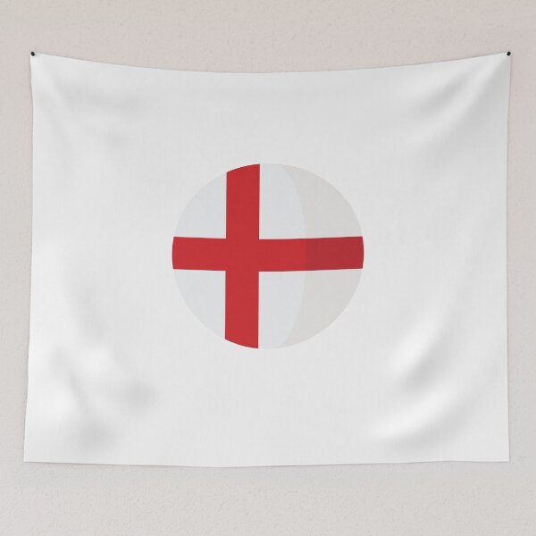 Item preview, England Round Flag designed and sold by sealdesign.