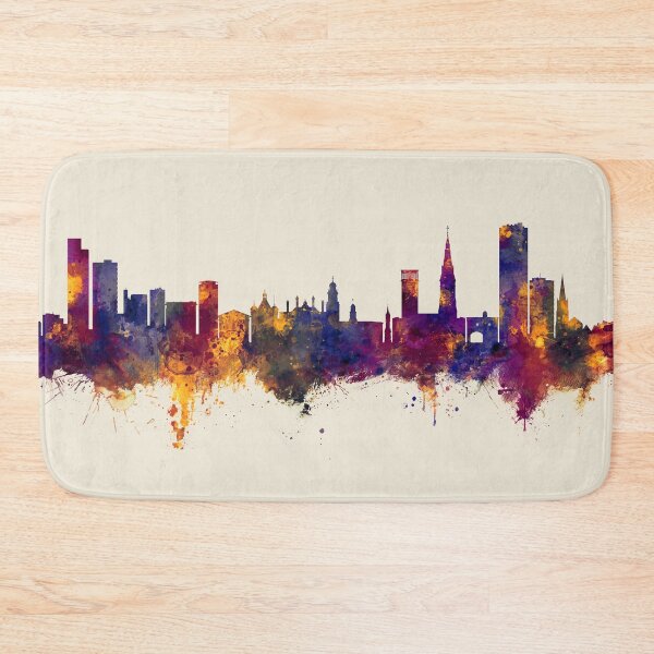 Item preview, Leicester England Skyline designed and sold by ArtPrints.
