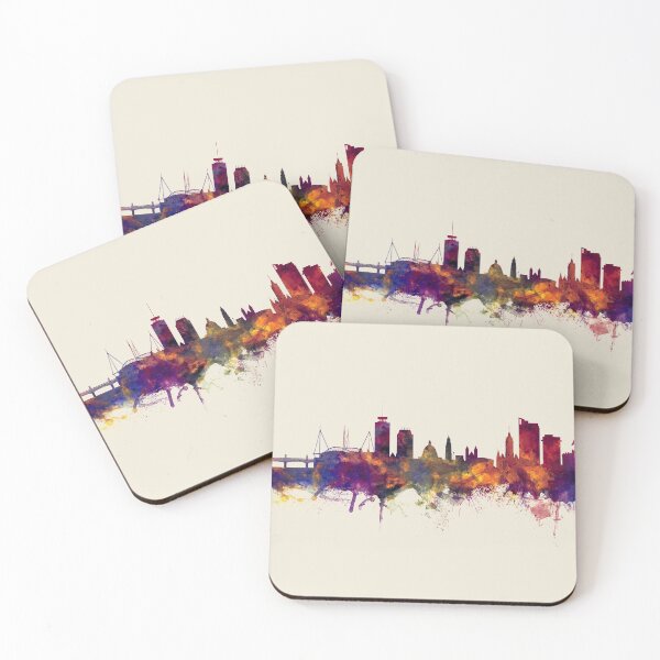 Item preview, Cardiff Wales Skyline designed and sold by ArtPrints.