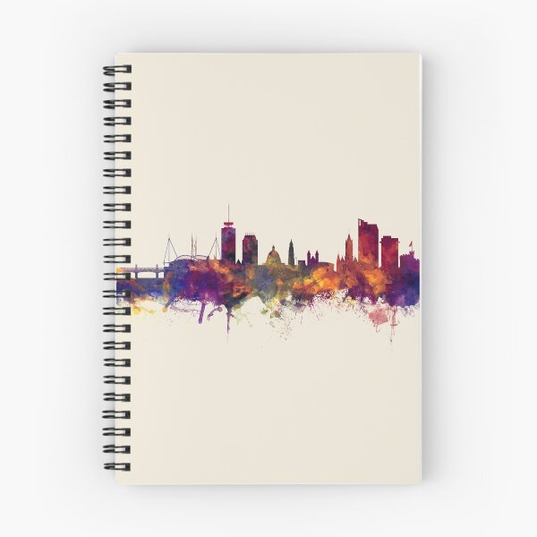 Item preview, Cardiff Wales Skyline designed and sold by ArtPrints.