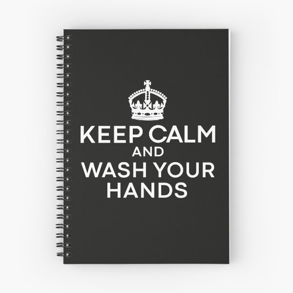 Item preview, Keep Calm and Wash Your Hands Anti Germs Flu Funny Quote designed and sold by alenaz.