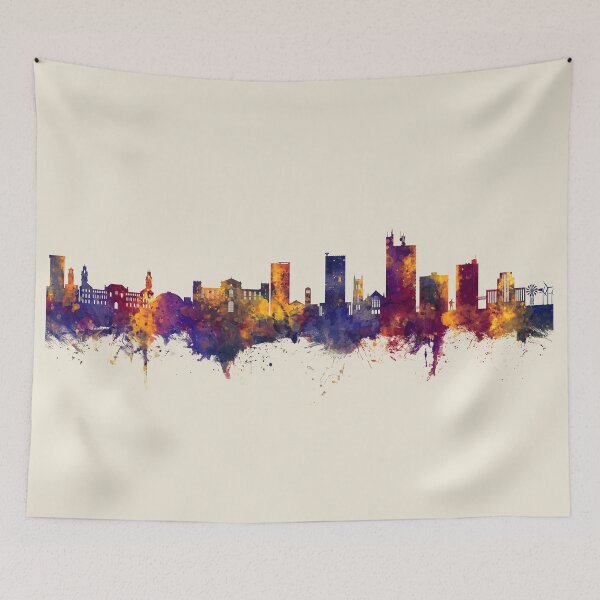 Item preview, Lubbock Texas Skyline designed and sold by ArtPrints.
