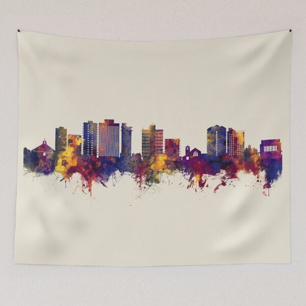 Item preview, San Mateo California Skyline designed and sold by ArtPrints.