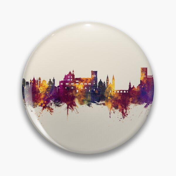 Artikelvorschau, Granada Spain Skyline entworfen und verkauft von ArtPrints.
