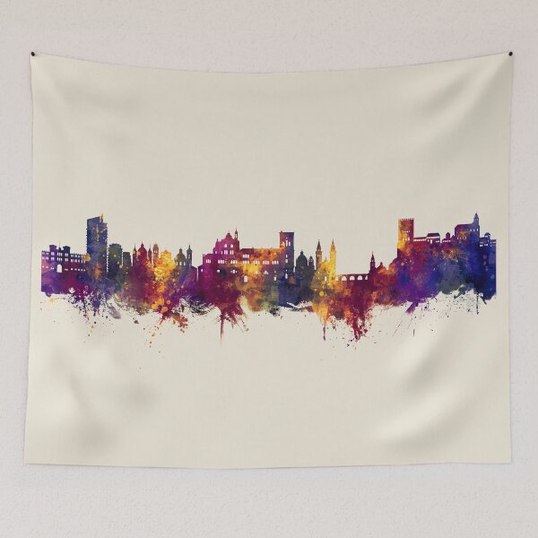 Item preview, Granada Spain Skyline designed and sold by ArtPrints.