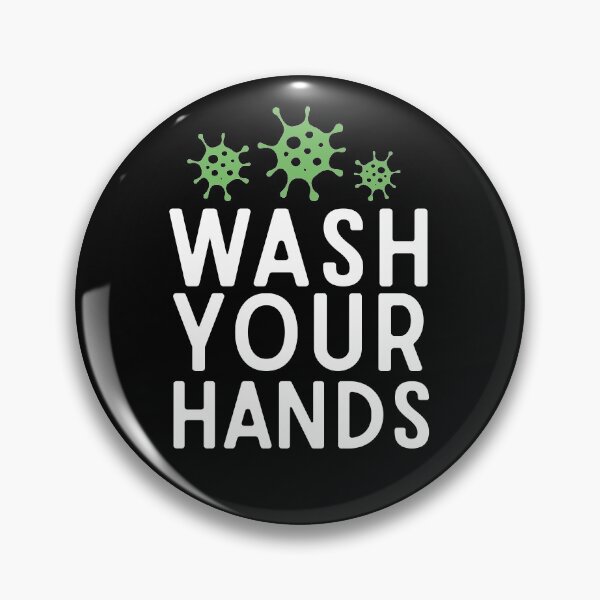 Item preview, Wash Your Hands Funny Anti Germs Quote Germaphobe gift designed and sold by alenaz.