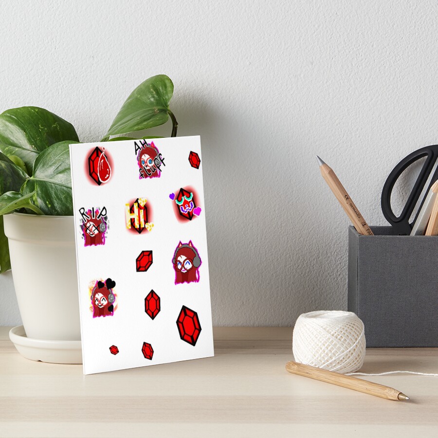 Item preview, Art Board Print designed and sold by RubyRedCase.