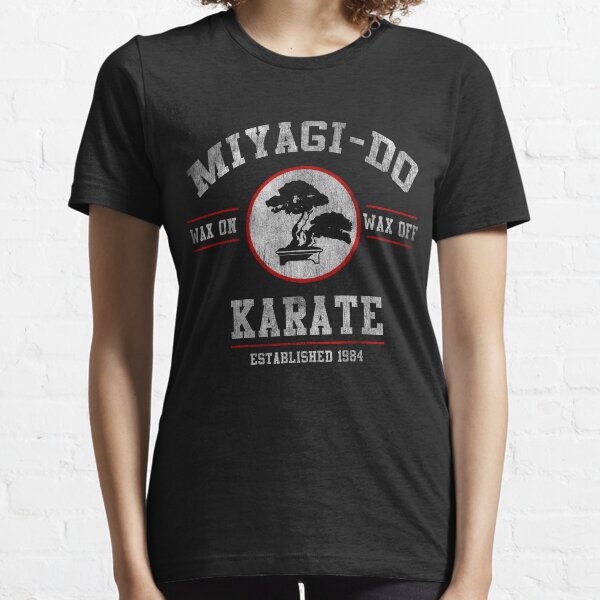Miyagi Do Karate Kid Wax On Wax Off Essential T-Shirt