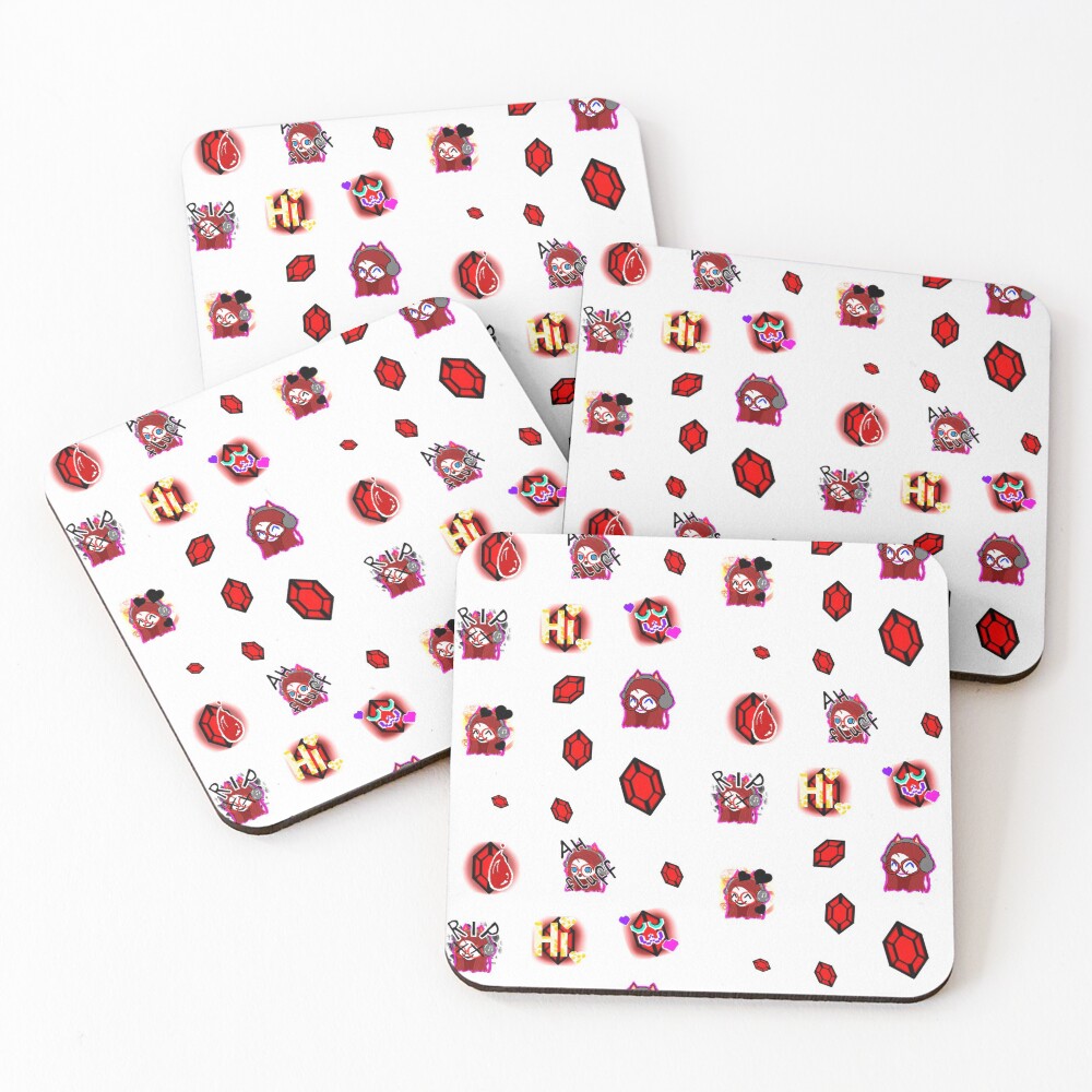 Item preview, Coasters (Set of 4) designed and sold by RubyRedCase.
