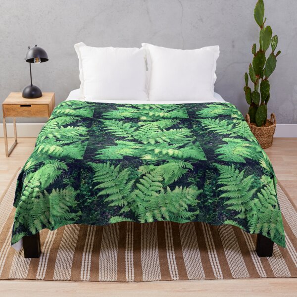 Ferns - Throw Blanket
