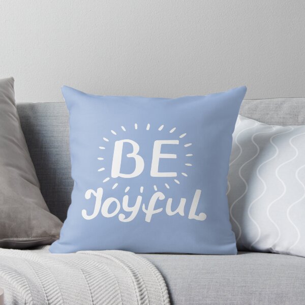 Item preview, Be Joyful (white) designed and sold by GraceUponGrace.