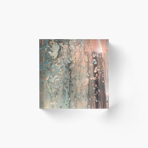 Feeling coral Acrylic Block