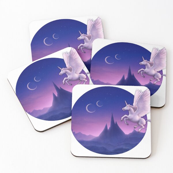 Item preview, Onward - World of Magic - Unicorn designed and sold by FloddTheWendigo.