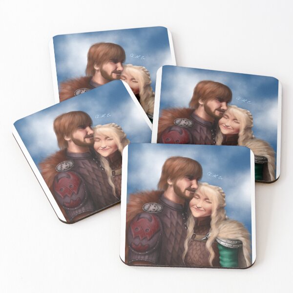 Item preview, Hiccup and Astrid Haddock designed and sold by Chalev.