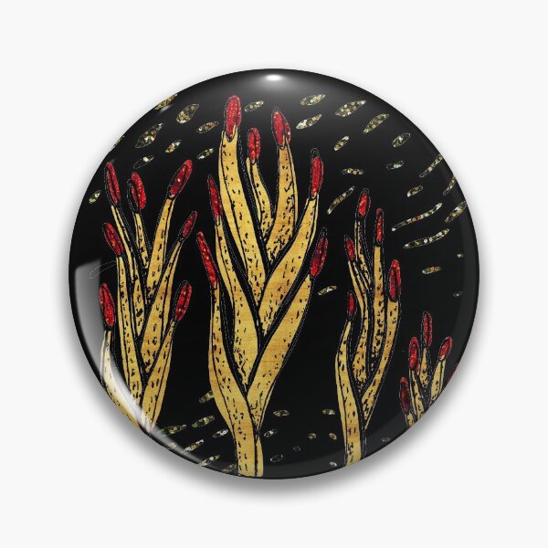 Item preview, Gold Aloe Hands designed and sold by zeljkica.