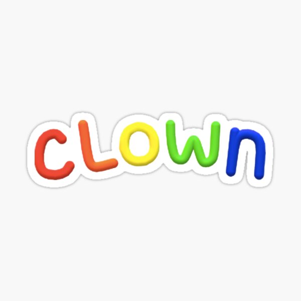 Item preview, clown designed and sold by megswegs.