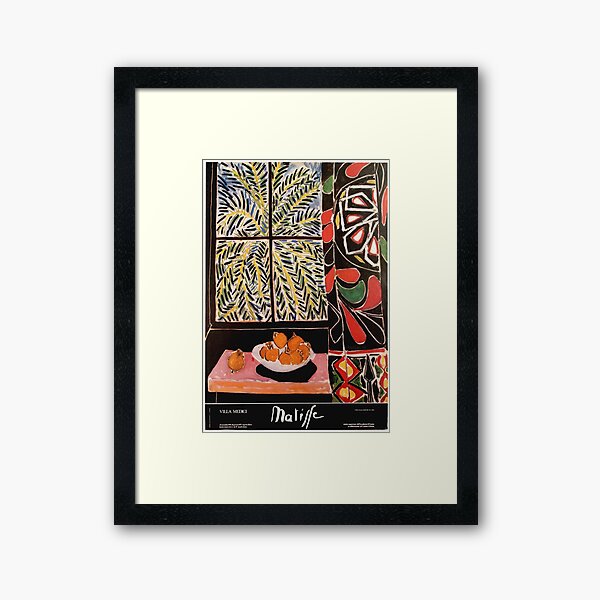 Matisse Exhibition poster 1979 Framed Art Print