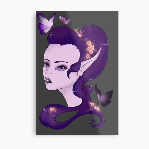 Elfin Bloom Metal Print