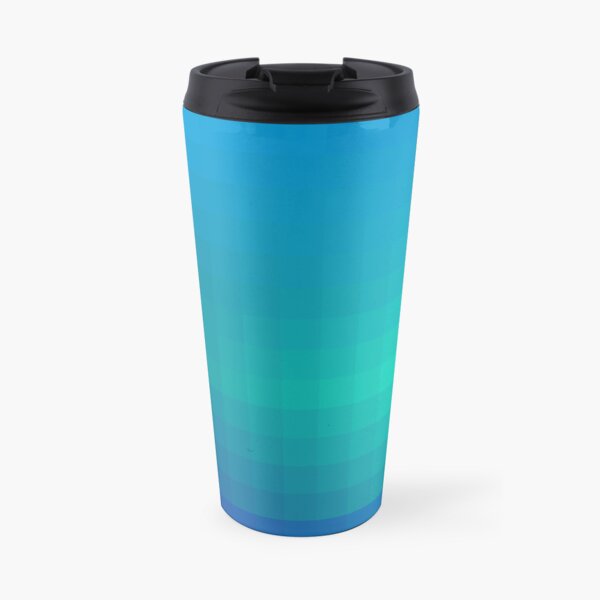 Blue Seagreen Ombre Travel Mug