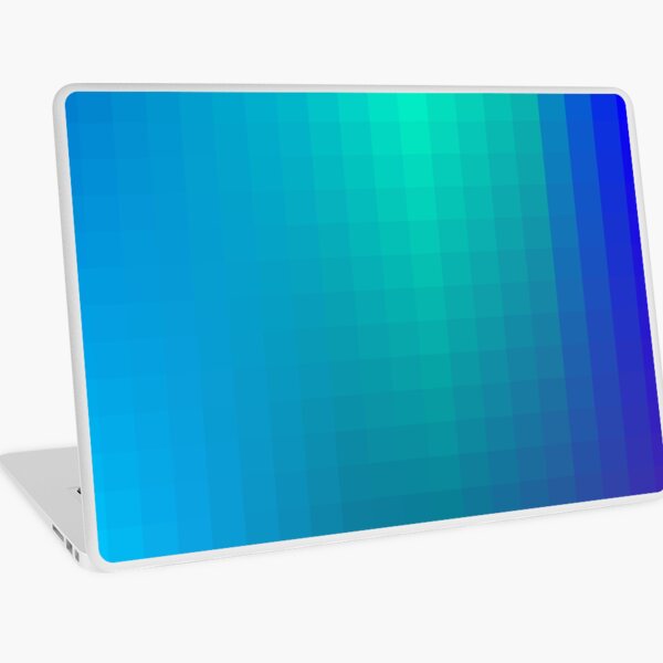 Blue Seagreen Ombre Laptop Skin