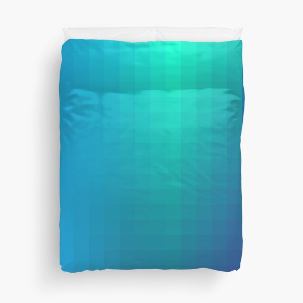 Blue Seagreen Ombre Duvet Cover