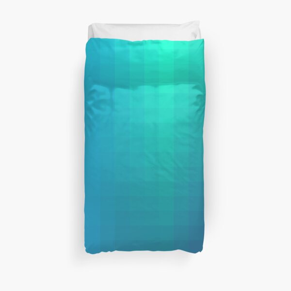 Blue Seagreen Ombre Duvet Cover