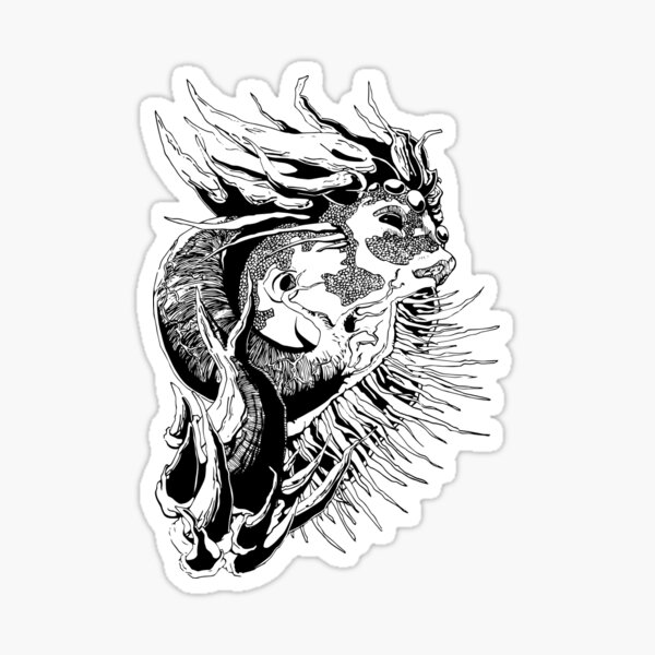 Dragon Curse Sticker
