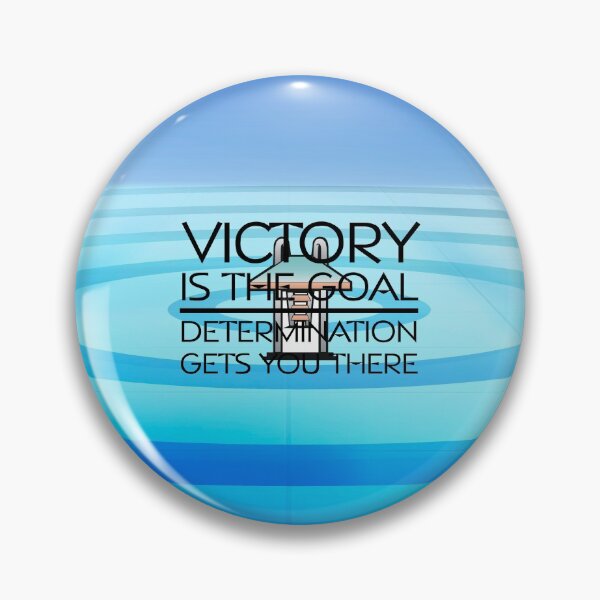 Item preview, Diving Victory Slogan designed and sold by teepossible.