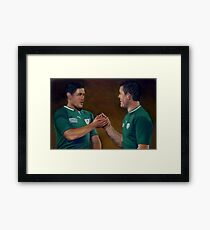 A Rugby Union Framed Print
