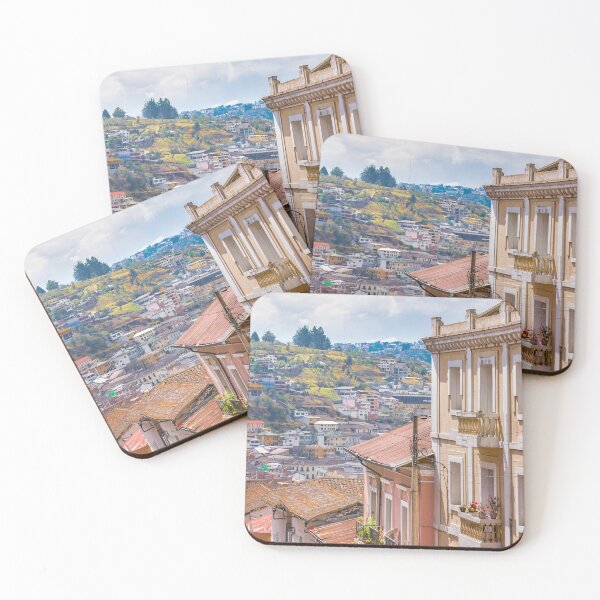 Item preview, Quito Historic Center - Aerial View, Ecuador designed and sold by DFLC Prints.