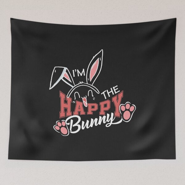 Item preview, Happy bunny funny Matching Easter gift for men women kids designed and sold by hadleydesigns.