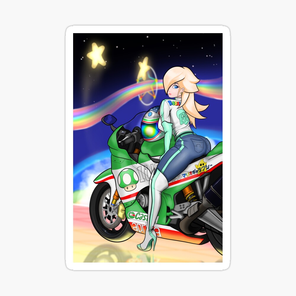 Anime biker girl Anime biker girl