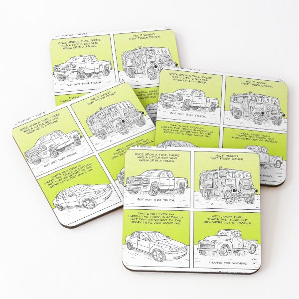Item preview, Funny Truck Comic - Car & Friends #445 designed and sold by Matthew Allred.